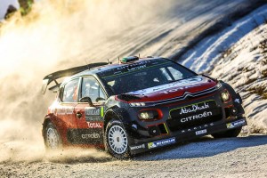 WRC第2戦スウェーデン クレイグ・ブリーン(シトロエンC3 WRC)