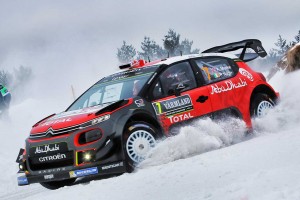 WRC第2戦スウェーデン クリス・ミーク(シトロエンC3 WRC)