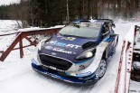 WRC第2戦スウェーデンのSS9で平均時速137キロを記録したオット・タナク（フォード・フィエスタWRC）