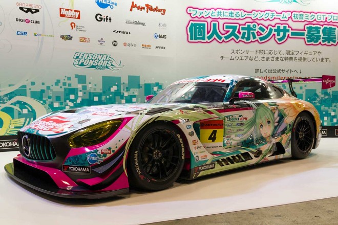 イラストデザインを担当したTonyさんは「マシンのフロントにツインテールがかかるデザインがポイント」と解説