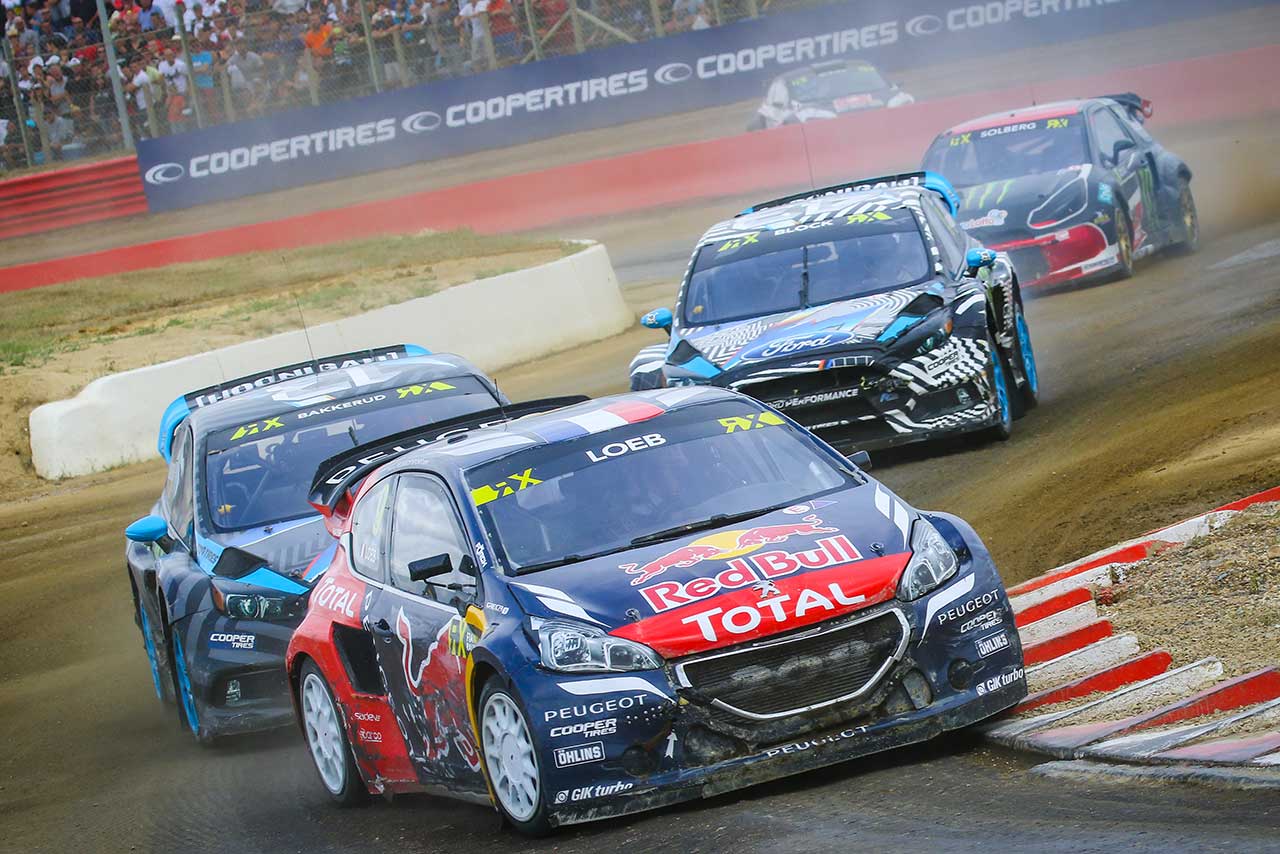 セバスチャン・ローブは2016年、世界ラリークロス選手権に初フル参戦した