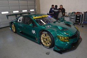 富士スピードウェイでシェイクダウンされた埼玉トヨペットGreenBraveのマークX MC