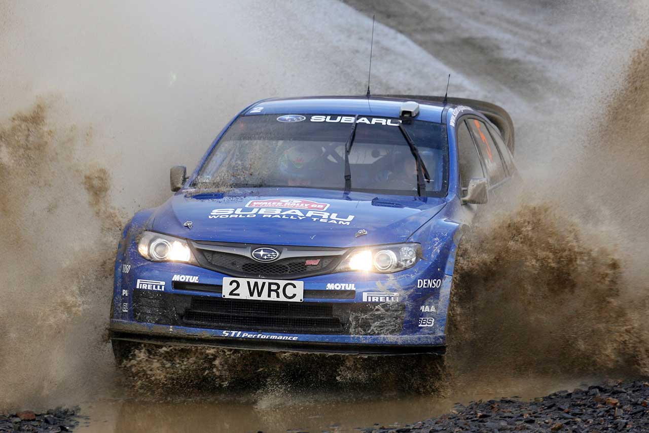 2008年限りでWRCから撤退したスバル