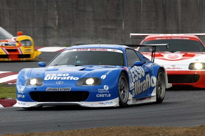 JGTCのスープラも走行