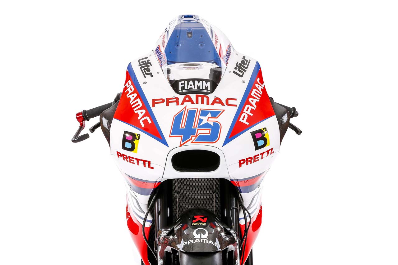 プラマック・レーシングカラーのドゥカティ・デスモセディチGP