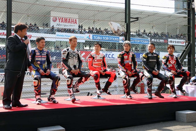 鈴鹿サーキットに集結した鈴鹿8耐レジェンドライダー