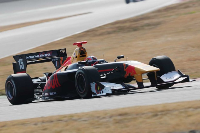 スーパーフォーミュラ公開テストで走行したピエール・ガスリー（TEAM無限）