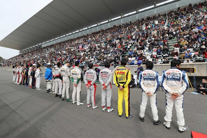鈴鹿サーキットには多くのファンが詰めかけた