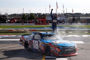 今季初勝利を挙げたカイル・ブッシュ 