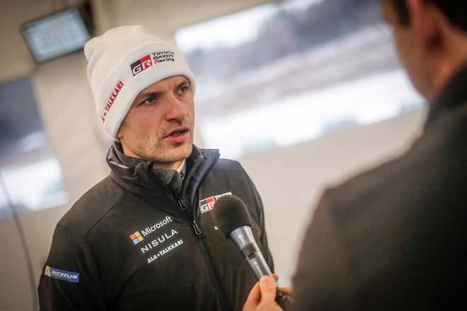 2戦連続でクラッシュがあったユホ・ハンニネン