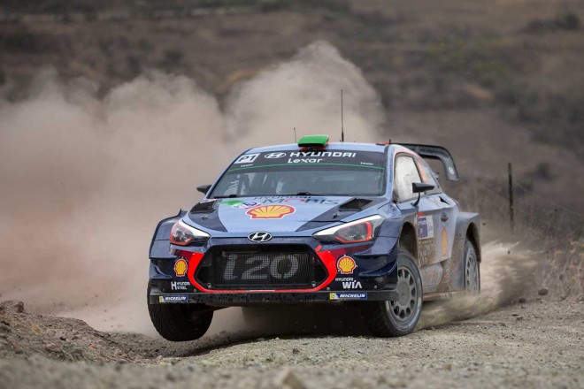 WRC第3戦メキシコ ヘイデン・パッドン（ヒュンダイi20クーペWRC）