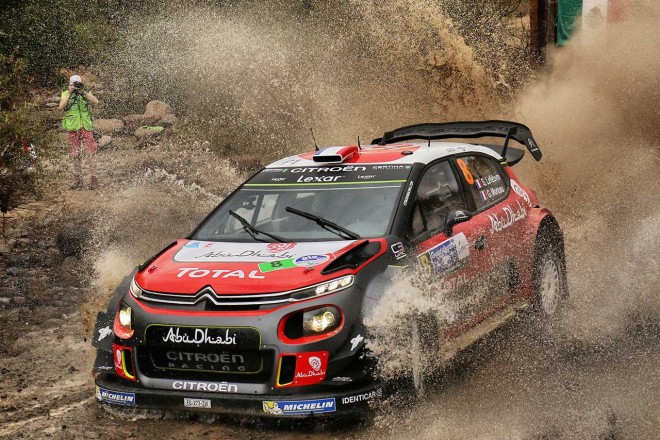 WRC第3戦メキシコ ステファン・ルフェーブル（シトロエンC3 WRC）