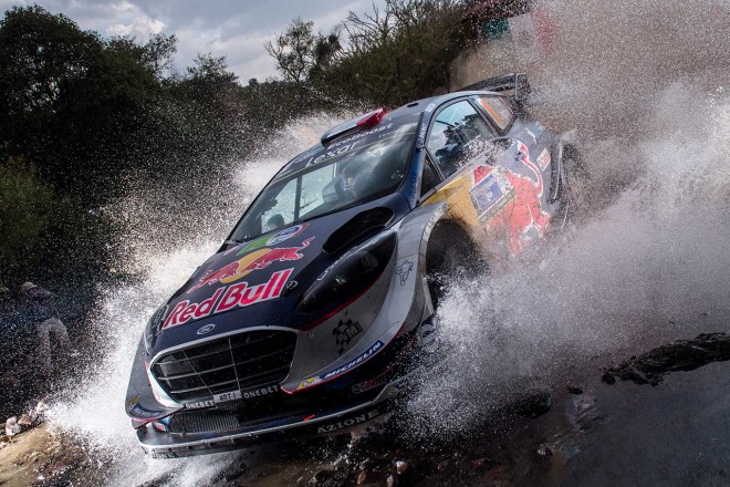 WRC第3戦メキシコ セバスチャン・オジエ（フォード・フィエスタWRC）