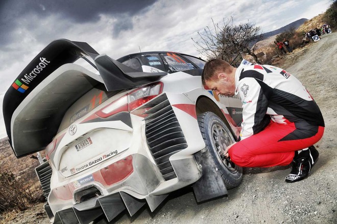 WRC第3戦メキシコ ユホ・ハンニネン（トヨタ・ヤリスWRC）