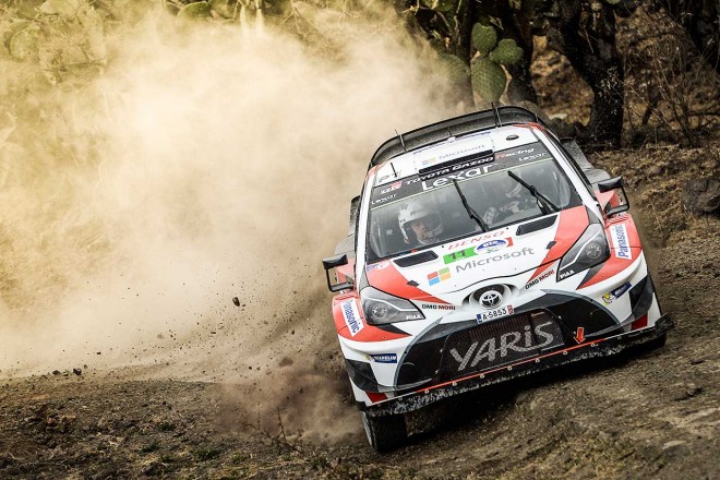 WRC第3戦メキシコ ユホ・ハンニネン（トヨタ・ヤリスWRC）