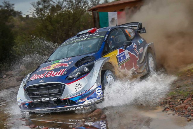 同じMスポーツからフォード・フィエスタWRCを走らせるセバスチャン・オジエ