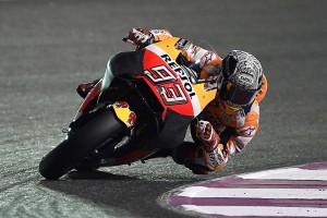 新型カウルをテストするマルク・マルケス