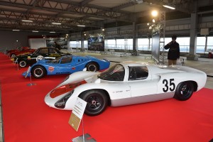 『レーシングカーコレクション』に展示されたポルシェ910