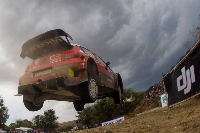 WRC第3戦メキシコ クリス・ミーク（シトロエンC3 WRC）
