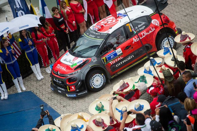 WRC第3戦メキシコ クリス・ミーク（シトロエンC3 WRC）