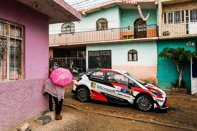 WRC第3戦メキシコ ユホ・ハンニネン（トヨタ・ヤリスWRC）