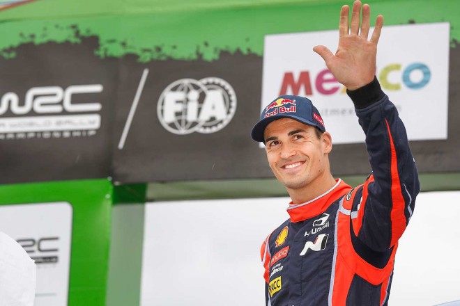 WRC第3戦メキシコ ダニ・ソルド（ヒュンダイi20クーペWRC）