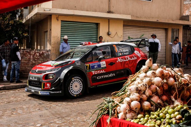 WRC第3戦メキシコ クリス・ミーク（シトロエンDS3 WRC）