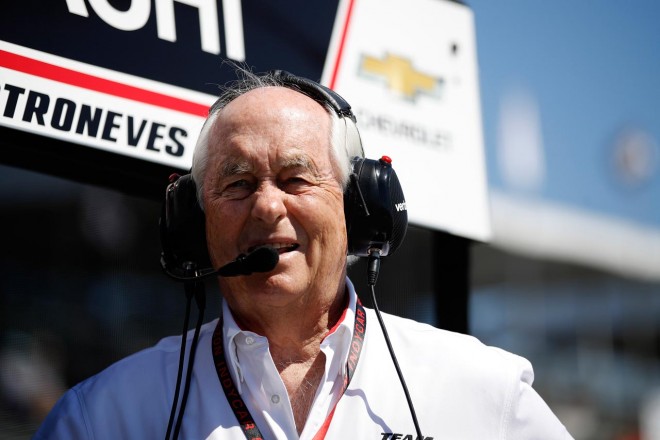 チーム・ペンスキーを指揮するロジャー・ペンスキー