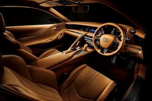 レクサスLC500 S Packageのインテリア