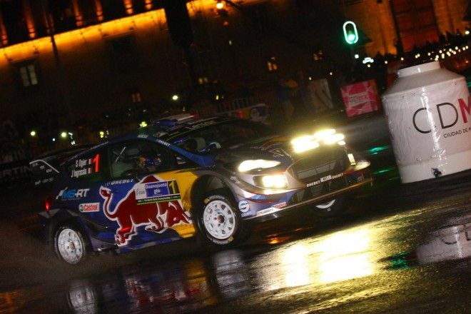 WRC第3戦メキシコのオープニングステージはメキシコの首都、メキシコシティで開催された