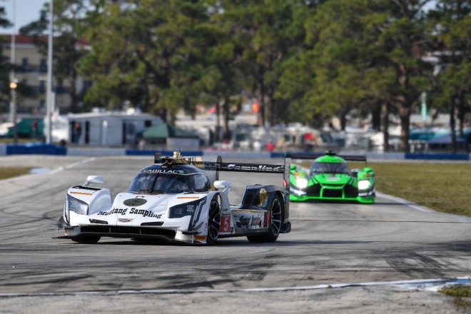 アクション・エクスプレス・レーシング5号車キャデラックDPi-V.Rは今戦もWTR10号車とトップ争いを展開した