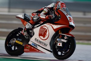 カタールテストを総合トップで終えた中上貴晶