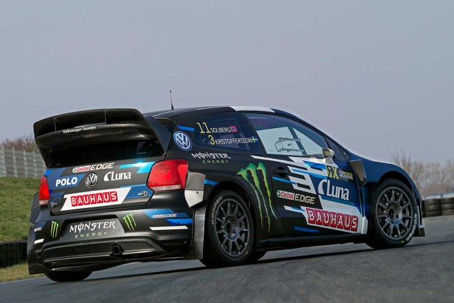 新型ポロGTi RXは、WRCで圧倒的な強さを誇ったポロR WRCがベースになっているという