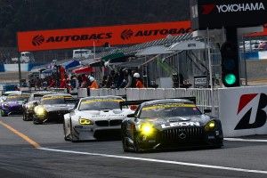 岡山で相性がいいメルセデスAMG GT3勢。昨年ウイナーのLEON CVSTOS AMGは今季ブリヂストンを履く。