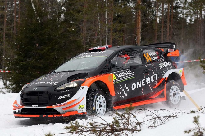 2017年、オストベルグはプライベーターとして第2戦スウェーデンから参戦