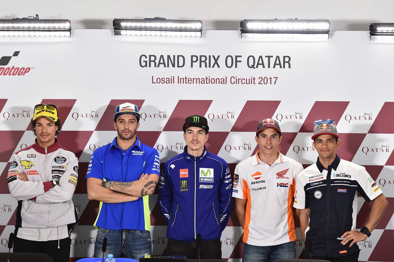 予選後に行われたプレスカンファレンス