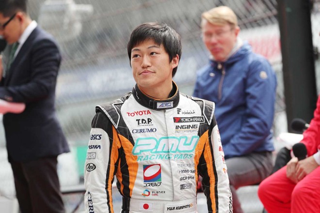 鈴鹿サーキットの2017モータースポーツファン感謝デーに登場した国本雄資