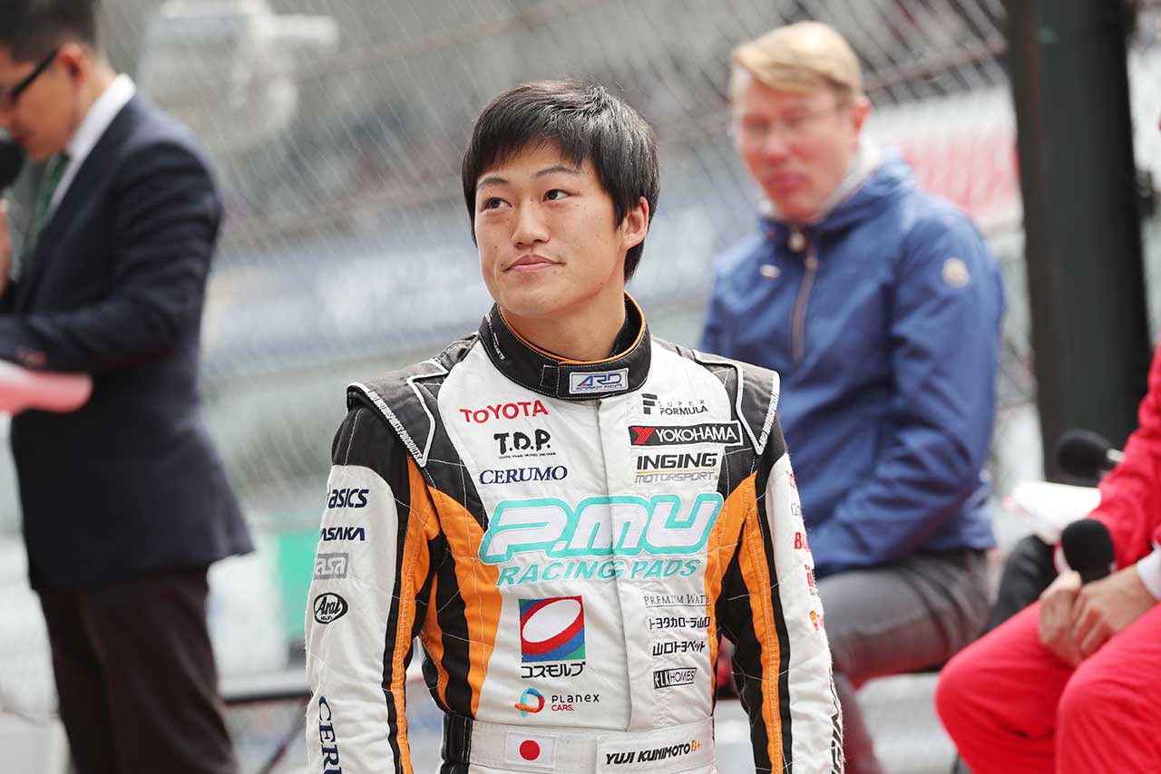 鈴鹿サーキットの2017モータースポーツファン感謝デーに登場した国本雄資