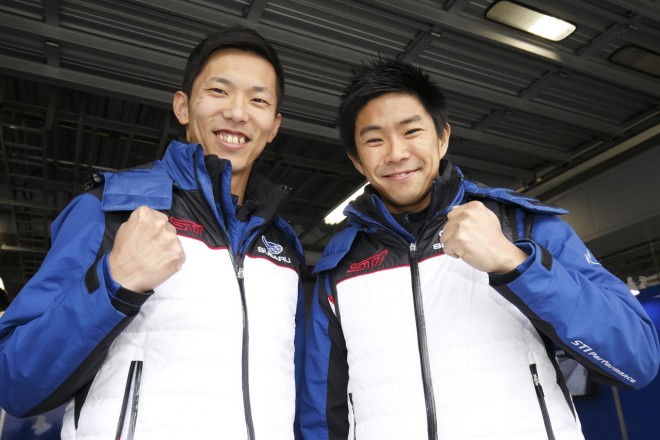 山内英輝（左）と井口卓人（右）