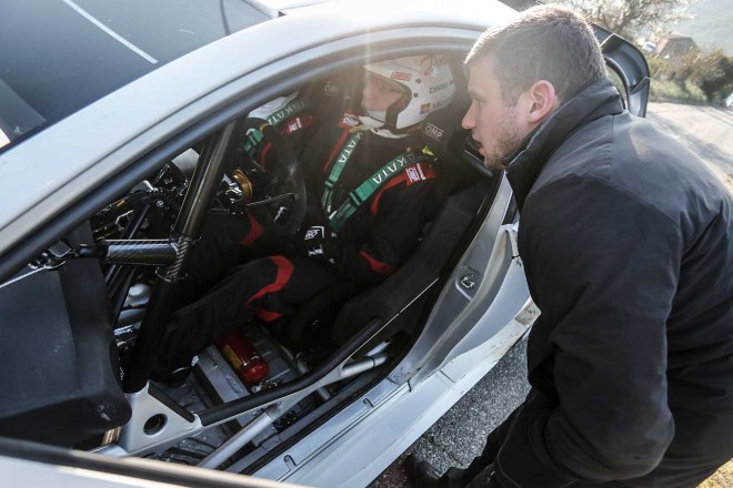 コルシカ島で事前テストに臨んだトヨタ・ヤリスWRC