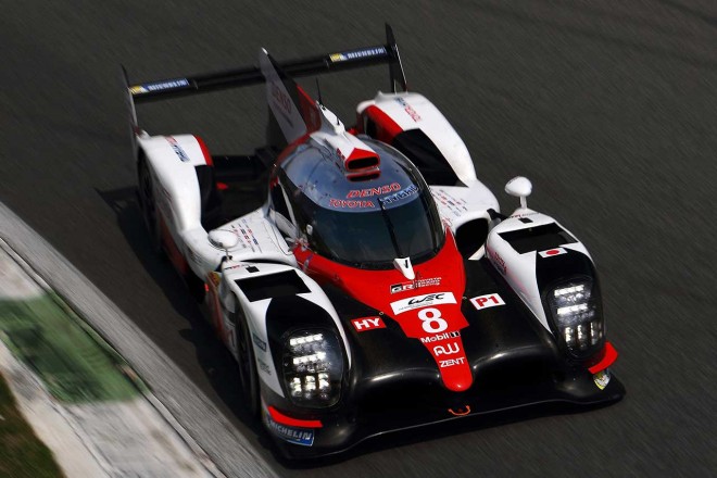 2017WECプロローグ トヨタTS050ハイブリッド