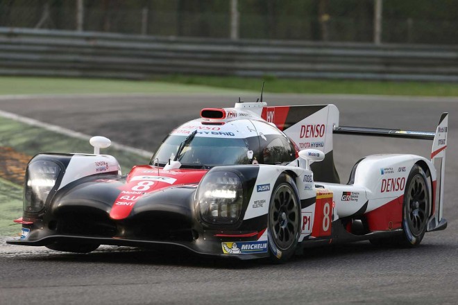 2017WECプロローグ トヨタTS050ハイブリッド