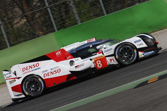 2017WECプロローグ トヨタTS050ハイブリッド