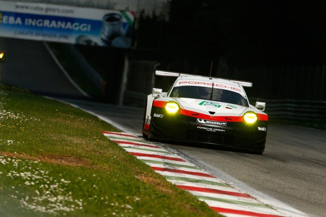 2017年より新加入のケビン・エストレがLMGTEプロクラストップタイムをマーク 92号車ポルシェ911 RSR