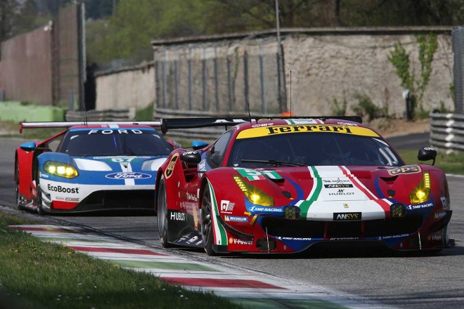 WECプロローグでAFコルセが走らせたフェラーリ488GTE