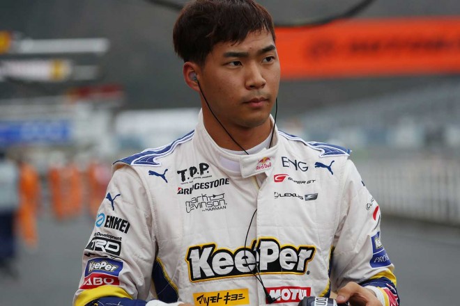 2017スーパーGT第1戦岡山 平川亮（KeePer TOM'S LC500）