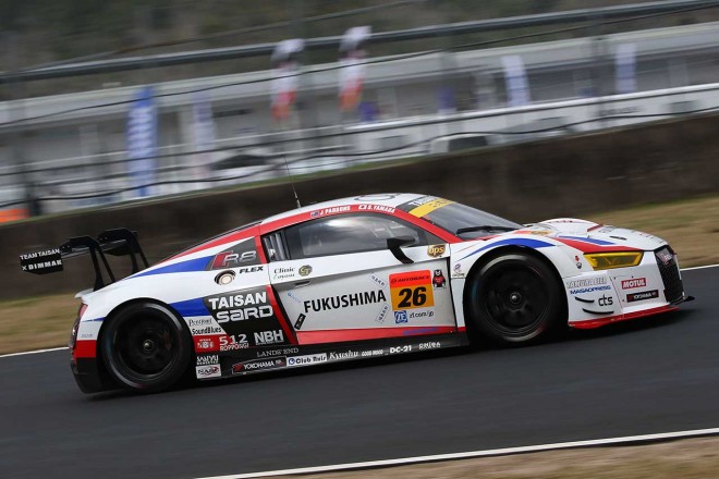 2017スーパーGT第1戦岡山 TAISAN SARD R8 FUKUSHIMA