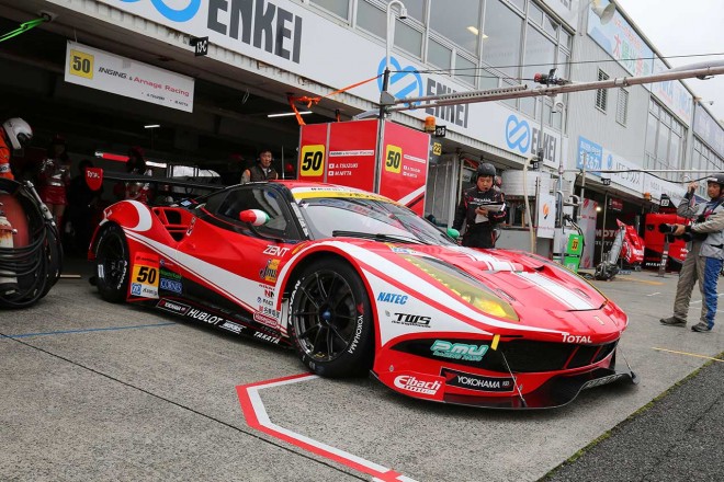 2017スーパーGT第1戦岡山 Ferrari 488 GT3