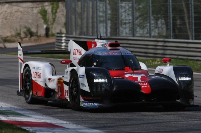 トヨタTS050ハイブリッド7号車 2017年WECプロローグテスト