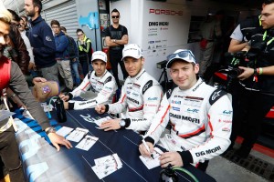 1号車を駆るニール・ジャニ、アンドレ・ロッテラー、ニック・タンディ